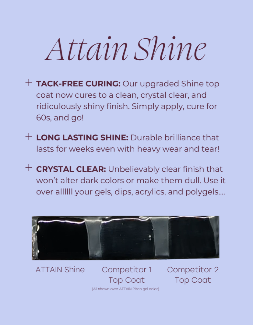 Attain Shine Tack-Free Top Coat