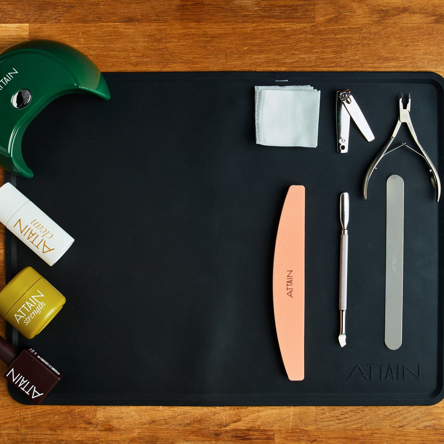 Attain Strength Workspace Mat - Black