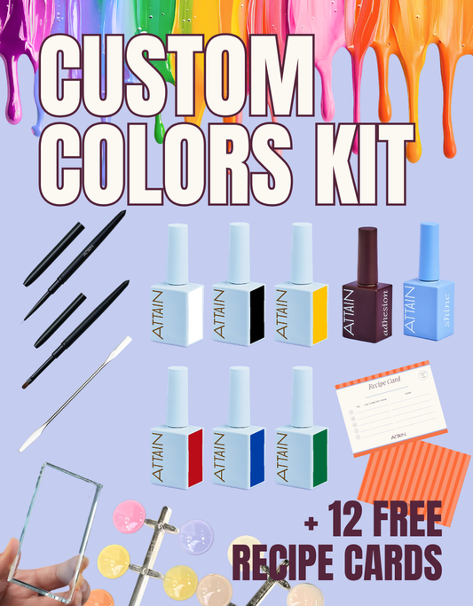 The Attain Custom Colors Kit | Mix Your Own Gel Polish Colors