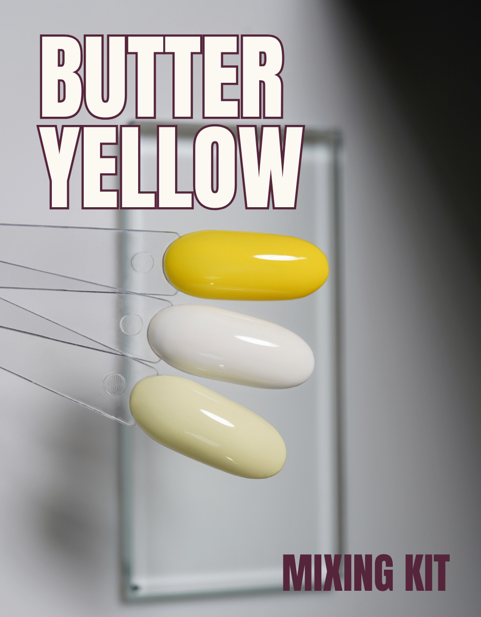 The Attain Butter Yellow Kit | Mix Your Own Gel Polish Colors