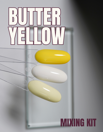 The Attain Butter Yellow Kit | Mix Your Own Gel Polish Colors