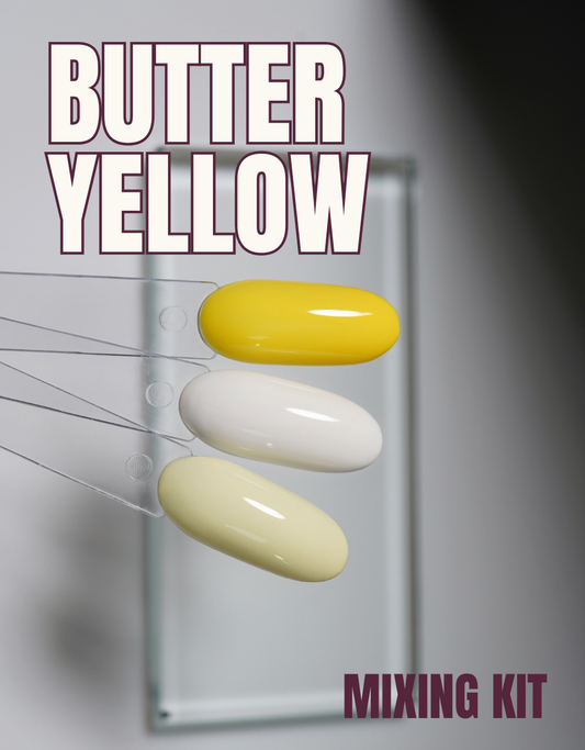 The Attain Butter Yellow Kit | Mix Your Own Gel Polish Colors