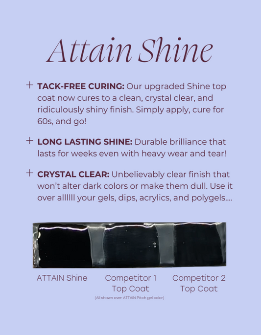 Attain Shine Tack-Free Top Coat