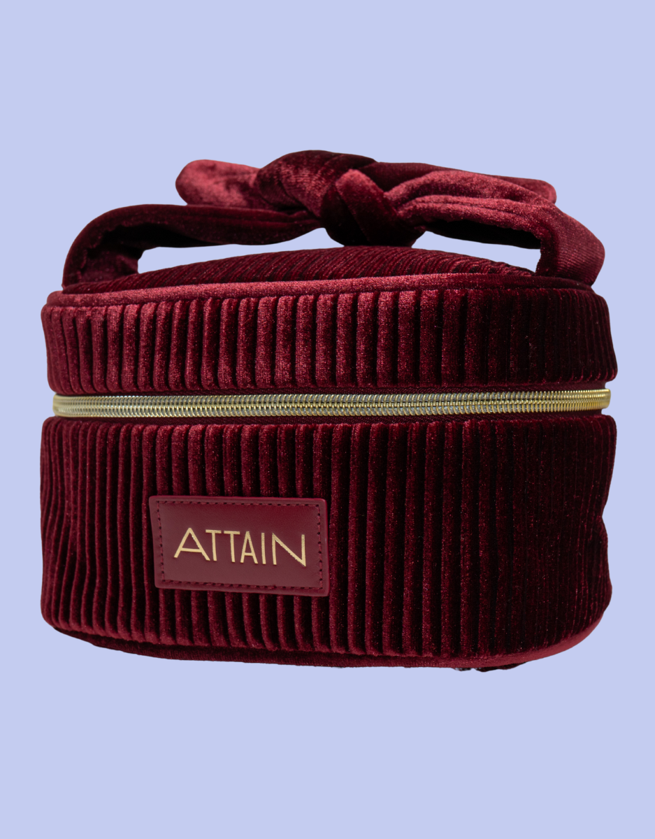 Attain Cosmetics Velvet Storage Bag